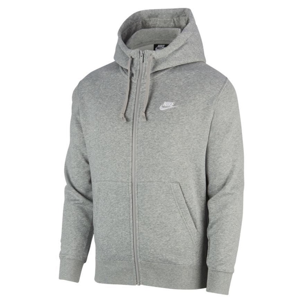 Nike Full Zip‎ Hoodie Women's Large Gray Sweatshirt Hooded Jacket